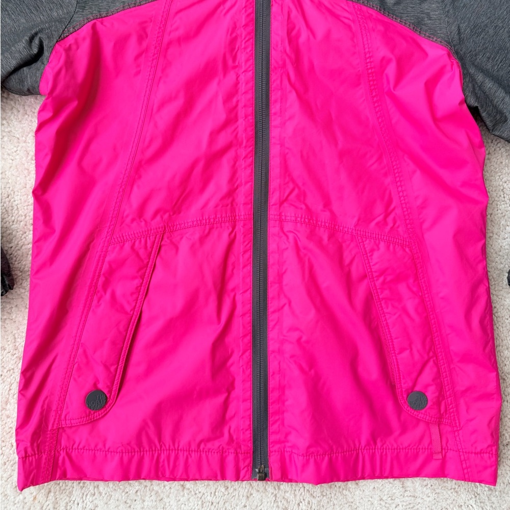 The North Face Fuchsia and Charcoal Jacket - Picture 3 of 14